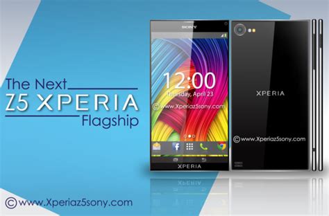 Sony Xperia Z5 Specs List and Renders