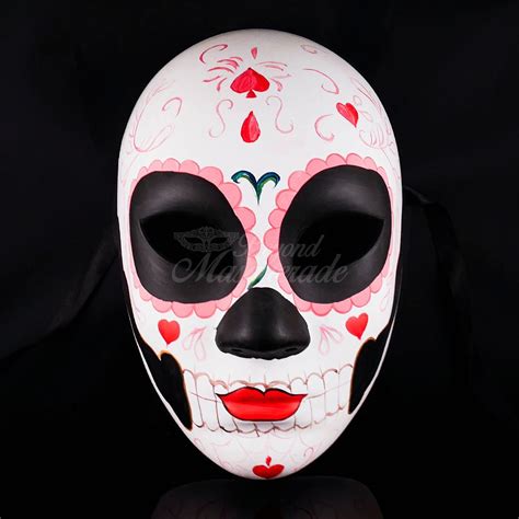 Day of the Dead Skull Mask Full Face Mask Dia de los Muertos