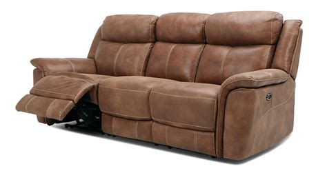 Manual Leather Recliner Sofa