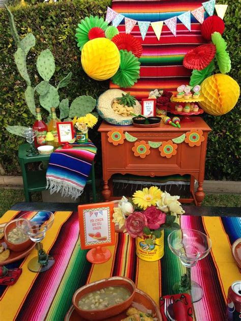 Cinco de Mayo party | CatchMyParty.com | Birthday theme ideas | Fiesta ...