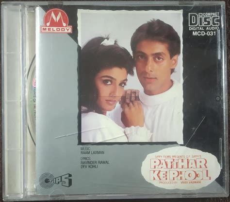 Patthar Ke Phool (1991) Raam Laxman Pre-Owned Melody-Tips Imported Audio CD