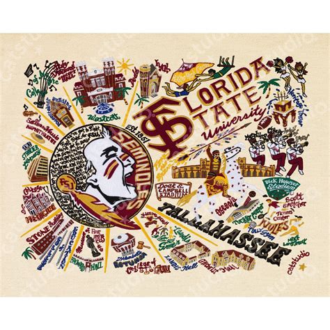 Florida State University Fine Art Print | Collegiate Collection by catstudio – catstudio