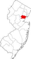 Union County New Jersey Map