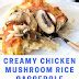 Creamy Chicken Mushroom Rice Casserole - Let's Cooking