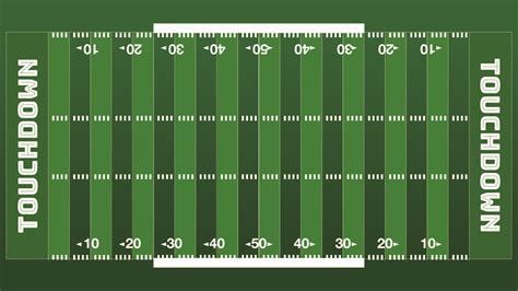 Blank Football Field Template