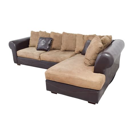 Leather Sectional With Chaise Ashley - Odditieszone