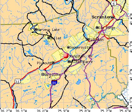 Kingston, Pennsylvania (PA 18704) profile: population, maps, real ...