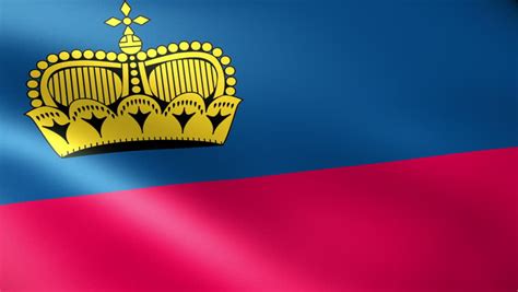 Liechtenstein Flag Waving, Grunge Look Stock Footage Video 2490767 | Shutterstock
