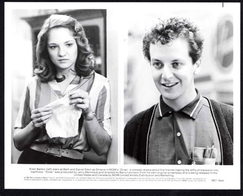 DINER Original Movie Press Photo Ellen Barkin Daniel Stern Barry ...