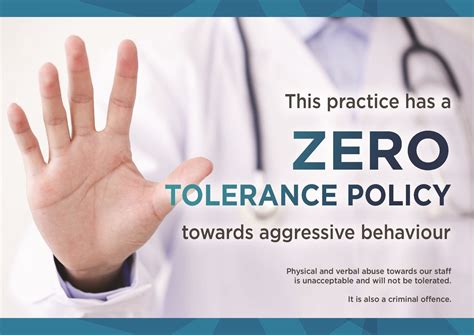 Zero Tolerance Policy - Family Practice