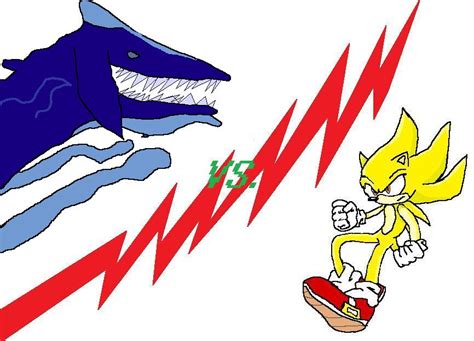 perfect chaos VS. super sonic by piepiepieman on DeviantArt