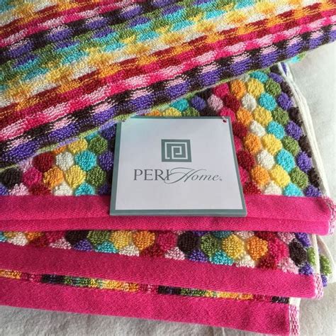 Peri Home Bath Towels 2 New With Tags Multi Color | Multi colored ...