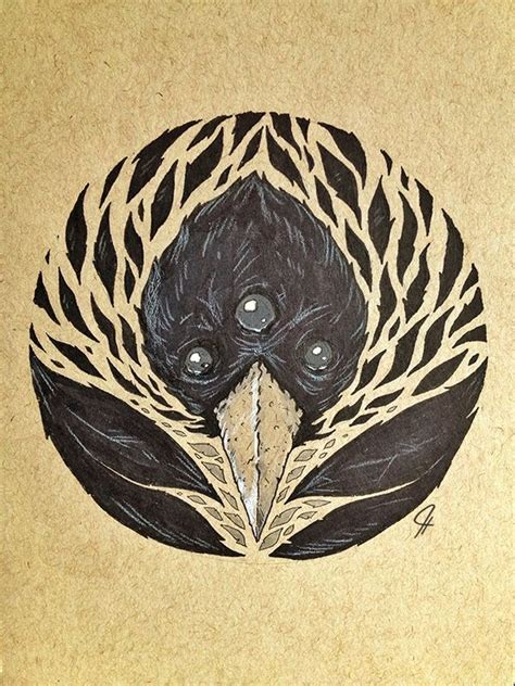 Three-eyed Crow (Revisited) by punx186 on deviantART | Dark art tattoo ...