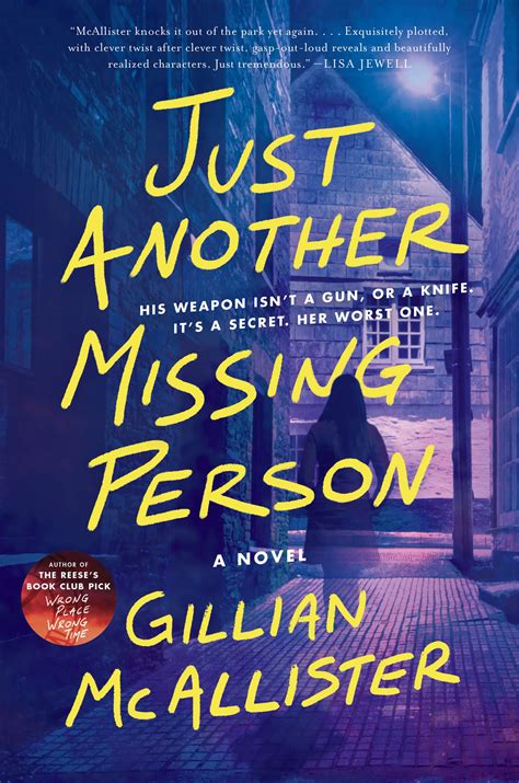 Just Another Missing Person Gillian McAllister 2024 Release - Check Reads