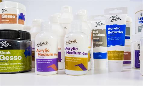 Guide to acrylic paint mediums – Mont Marte Global