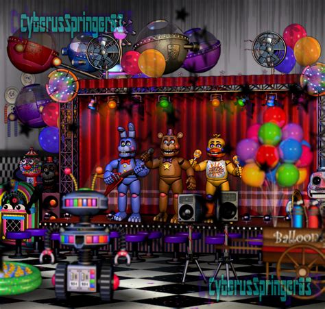 (SPOILERS!) Freddy Fazbear's Pizza!-FNaF 6 (Edit) by CyberusSpringer03 on DeviantArt Fnaf 5 ...