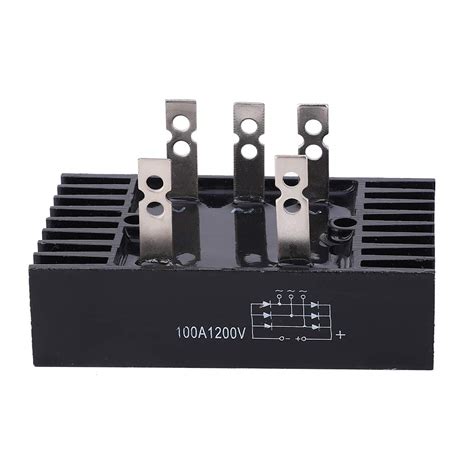 Buy Kadimendium 100A 1200V 3 Phase Alternator Diode Bridge Rectifier Module SQL100A High Power ...