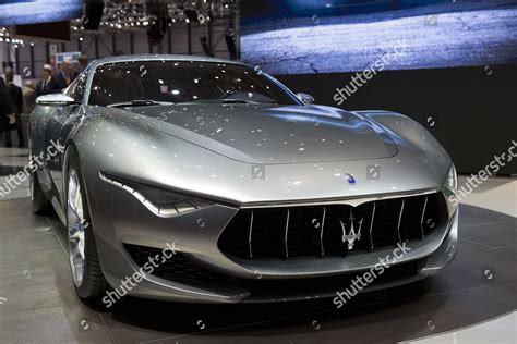 New Maserati Alfieri Shown During Press Editorial Stock Photo - Stock Image | Shutterstock