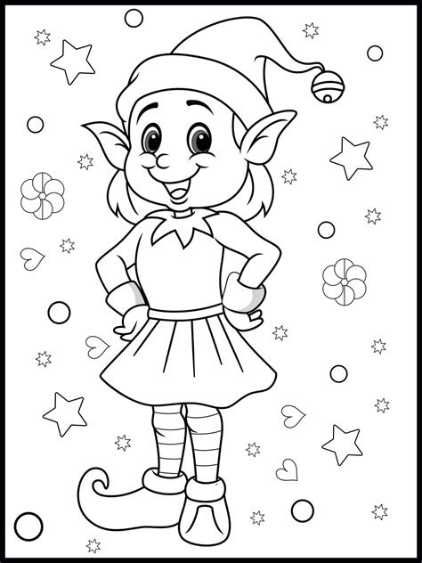 Free Santa Coloring Pages To Print