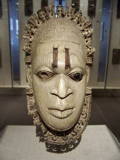 Benin Ivory Pendant Mask | KaDeWeGirl | Flickr