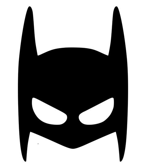 Free Batman Mask Silhouette, Download Free Batman Mask Silhouette png ...