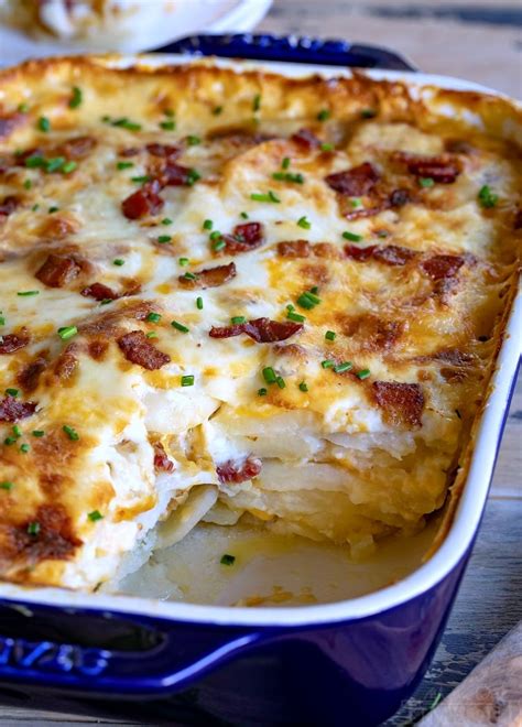 Loaded Scalloped Potatoes - Easy DIY Recipes