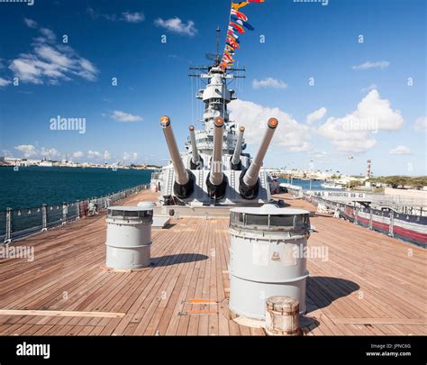 USS Missouri Memorial Pearl Harbor Hawaii Stock Photo - Alamy