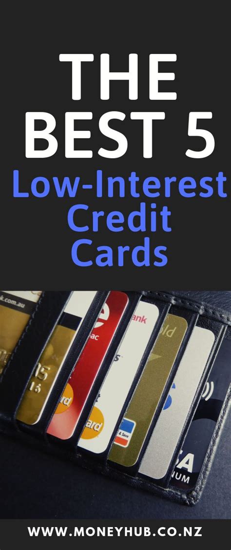 The Best 5 Low-Interest Credit Cards | Low interest credit cards, Credit card, Compare cards