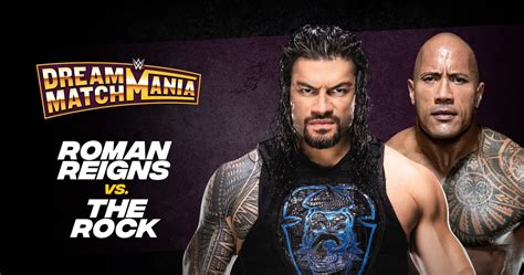 Booking a Roman Reigns vs. The Rock Feud Leading Up to WWE WrestleMania ...