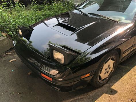 1988 Mazda RX-7 Turbo II Black 5 speed with Rotary Engine - Classic Mazda RX-7 1988 for sale