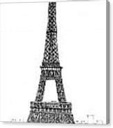 Eiffel Tower Drawing by Inna J - Fine Art America
