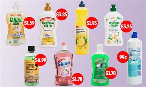 Australian CHOICE dishwashing liquid ranked from best to worst - with Aldi taking out the top ...