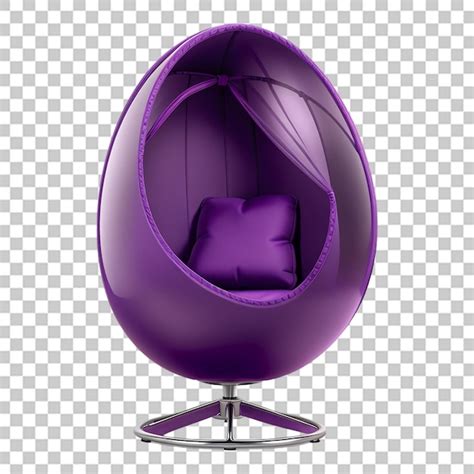 Premium PSD | Egg chair isolated transparent background