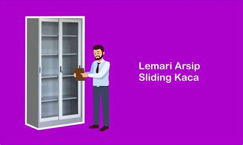 Lemari Arsip Sliding Kaca, Pilihan Terbaik Kebutuhan Kantor