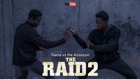 Action movie fight scene Rama vs the Assassin || The Raid 2 (Nigerian version) - YouTube