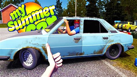 MY NEW SUMMER RIVAL! NEW CAR AND RALLY GUY? - My Summer Car Gameplay ...