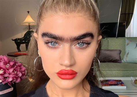 Sophia Hadjipanteli, Model Who Is Known For Her Unibrow, Stuns In New Photos | Celebrity Insider