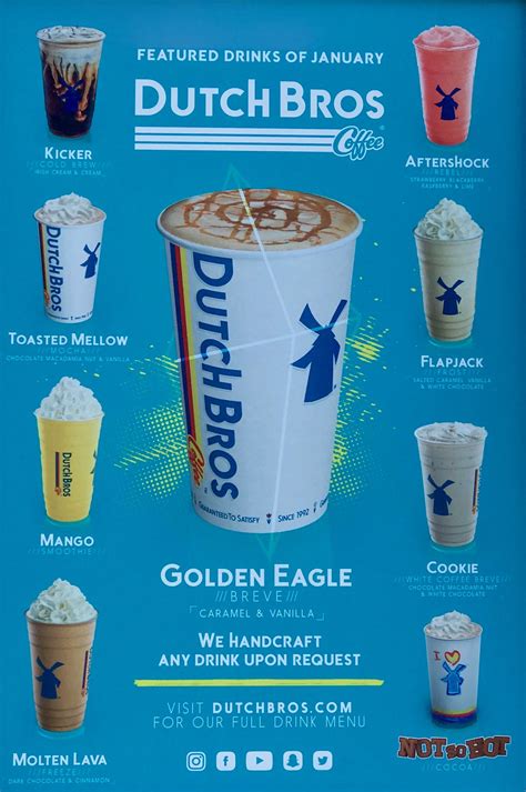 Dutch Bros Kids Menu