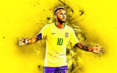 Download Brazilian Soccer Neymar Sports HD Wallpaper