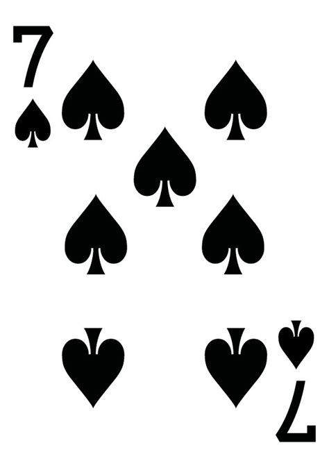 7 of spades by wheelgenius | Hearts playing cards, Playing card tattoos, Card tattoo