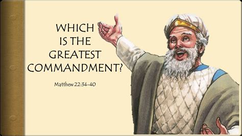 Matthew 22:34-40 - Which is the greatest commandment? - PnC Bible Reading - Illustrated Bible ...