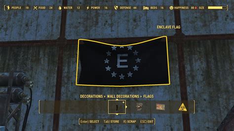 Enclave Flags- A Workshop Item at Fallout 4 Nexus - Mods and community ...