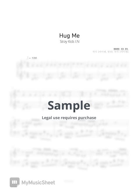 Stray Kids I.N - Hug Me Sheets by boknowa