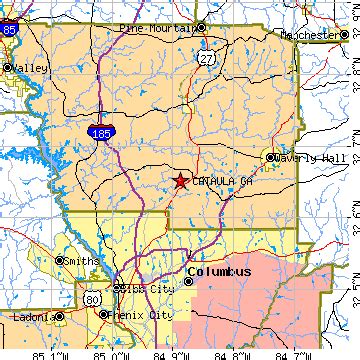 Cataula, Georgia (GA) ~ population data, races, housing & economy