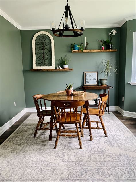 Our green ish dining room paint color why i love it – Artofit