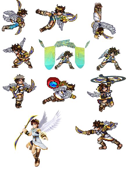 Pit Sprite Sheet Ssf2 Beta by Ninjagowolf32 on DeviantArt