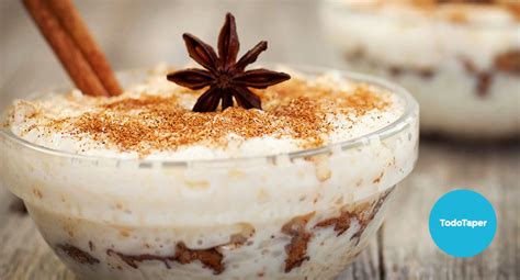 Arroz con Leche Cremoso - TodoTaper