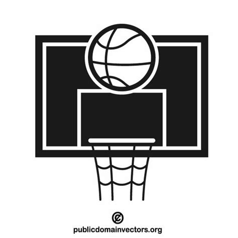 Basketball backboard | Public domain vectors