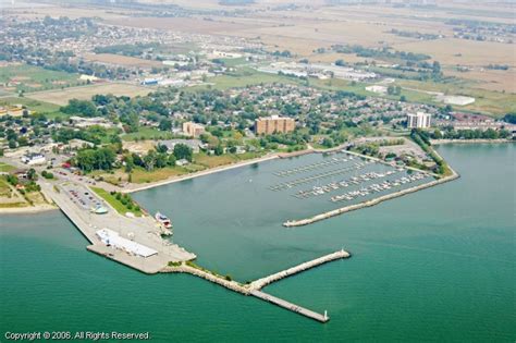 Leamington Municipal Marina in Leamington, Ontario, Canada