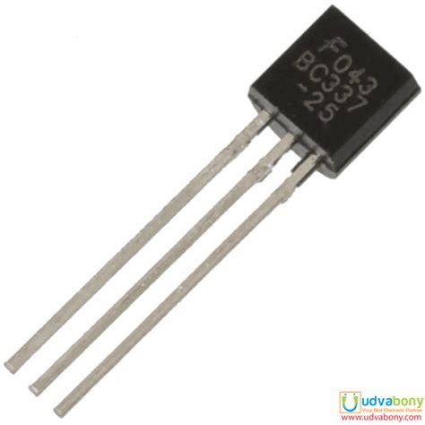 BC337 BC-337 BC 337 NPN Transistor 45V 800mA BJT NPN